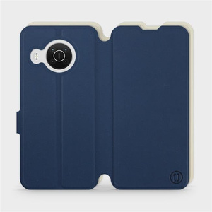 Phone Case Nokia X20 - Design Navy with Platinum