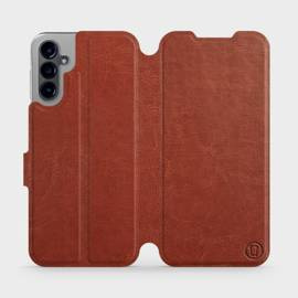 Phone Case Samsung Galaxy A14 4G - Design Brown&Orange