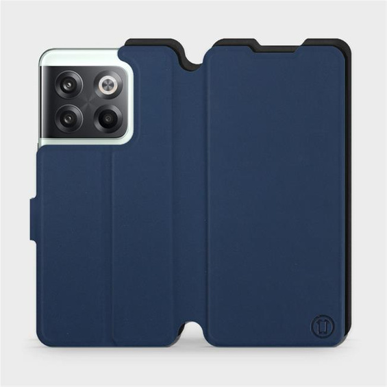 Hülle für OnePlus 10T - Farbe Marine mit Schwarz