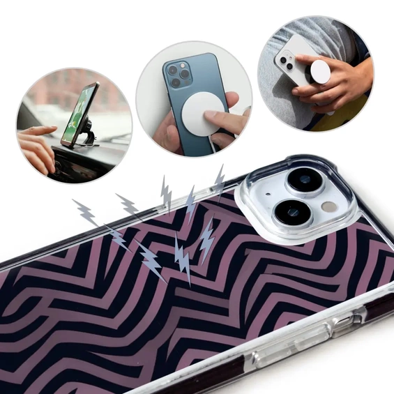 Etui MagSafe Elite Bumper Apple iPhone 17 Pro Max - wzór DA55D