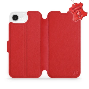 Hülle für Apple iPhone 16e - Farbe Red Leather