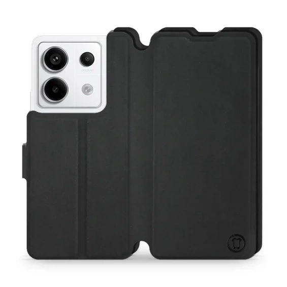 Etui Soft Touch do Xiaomi Redmi Note 13 PRO - wzór Satynowa czerń