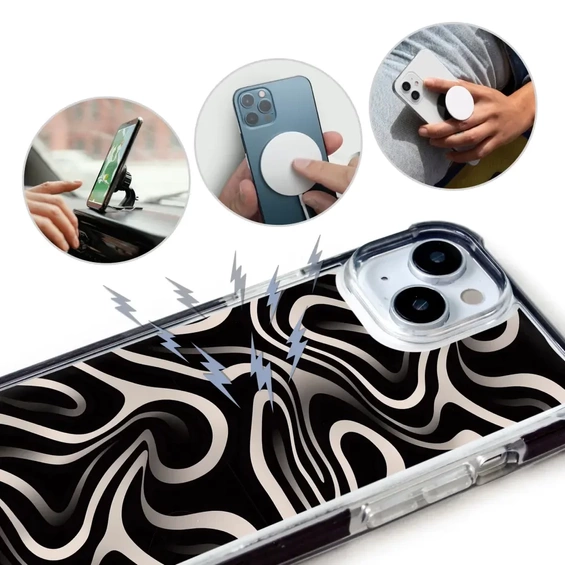 Case MagSafe Elite Bumper for Apple iPhone 14 Pro Max - Design DA63D