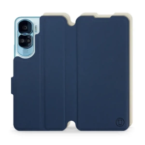 Phone Case Huawei Honor 90 Lite - Design Navy with Platinum