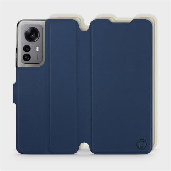 Phone Case Xiaomi 12X - Design Navy with Platinum
