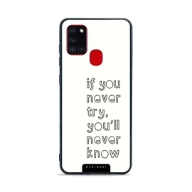 Phone Glossy Case Samsung Galaxy A21S - Design G075G