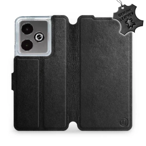 Hülle für Realme GT 7T - Farbe Black Leather