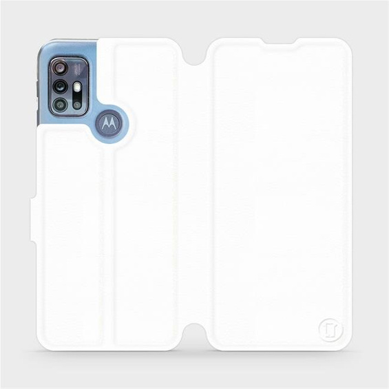 Hülle für Motorola Moto G20 - Farbe White&Orange