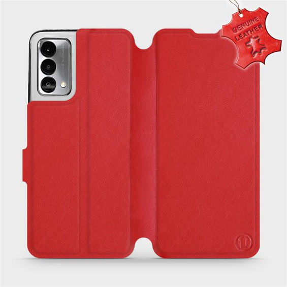 Hülle für Realme GT Master Edition - Farbe Red Leather