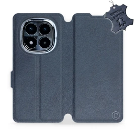 Phone Case Xiaomi POCO X7 - Design Blue Leather