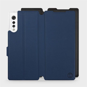 Phone Case LG Velvet - Design Navy with Black