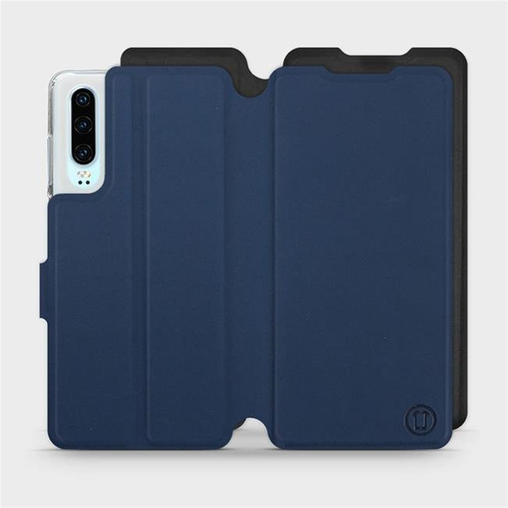 Phone Case Huawei P30 - Design Navy with Black