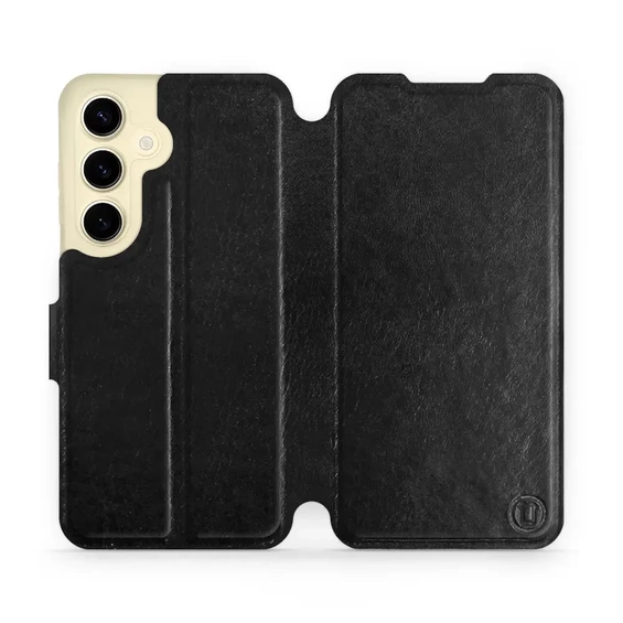 Phone Case Samsung Galaxy S24 - Design Black&Orange