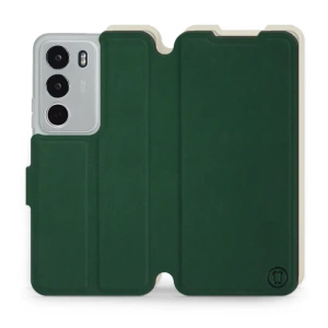 Phone Case Realme C71 - Design Green with Platinum