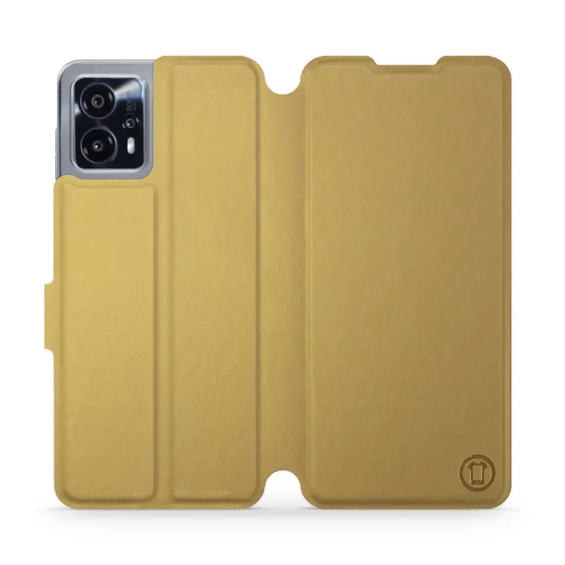 Etui do Motorola Moto G13 - wzór Gold&Gray