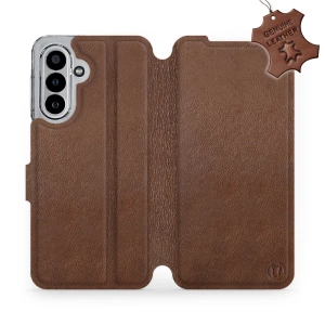 Phone Case Samsung Galaxy A17 5G - Design Brown Leather