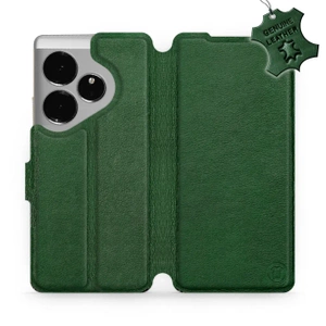 Phone Case Realme GT 6 - Design Green Leather