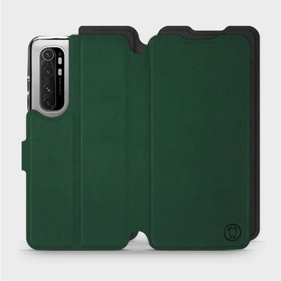 Phone Case Xiaomi Mi Note 10 Lite - Design Green with Black