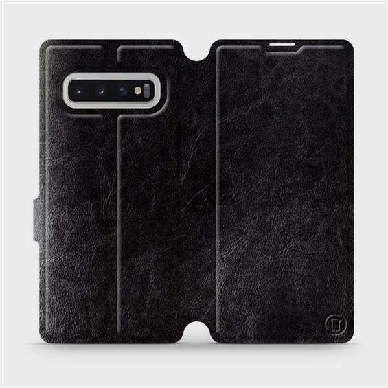 Phone Case Samsung Galaxy S10 Plus - Design Black&Orange