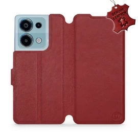 Hülle für Xiaomi Redmi Note 13 Pro 4G - Farbe Dark Red Leather