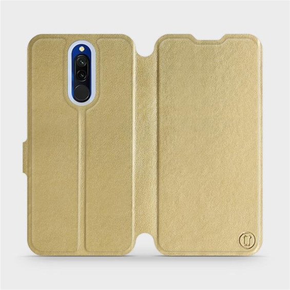 Etui do Xiaomi Redmi 8 - wzór Gold&Orange