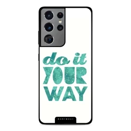 Phone Glossy Case Samsung Galaxy S21 Ultra - Design G080G
