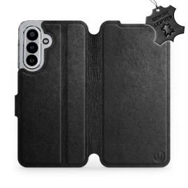 Phone Case Samsung Galaxy A17 5G - Design Black Leather
