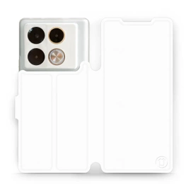Phone Case Infinix Note 40 Pro - Design White&Orange