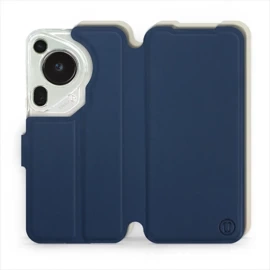 Phone Case Huawei Pura 70 Ultra - Design Navy with Platinum