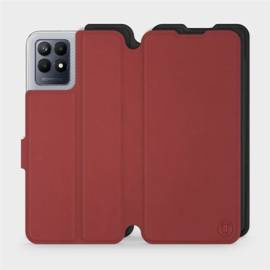 Phone Case Realme Narzo 50 - Design Dark Red with Black