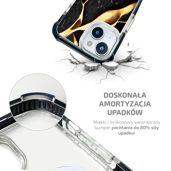 Etui MagSafe Elite Bumper Apple iPhone 15 - wzór D019D