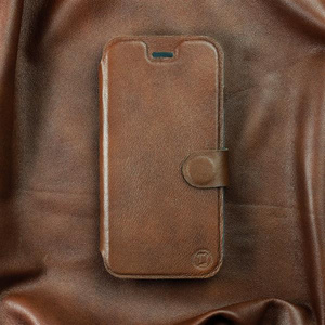 Phone Case Samsung Galaxy A50 - Design Brown Leather