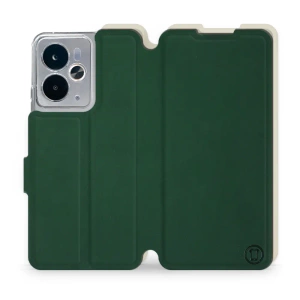 Phone Case Realme 14T 5G - Design Green with Platinum
