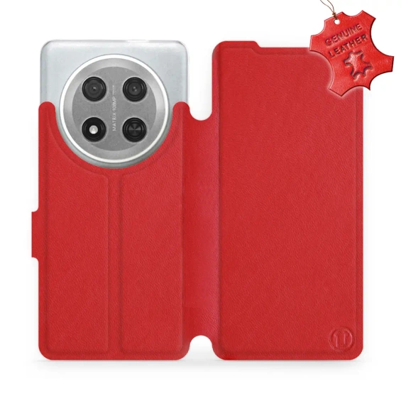 Phone Case Huawei Honor Magic7 Lite 5G - Design Red Leather