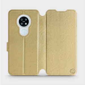 Etui do Nokia 6.2 - wzór Gold&Gray