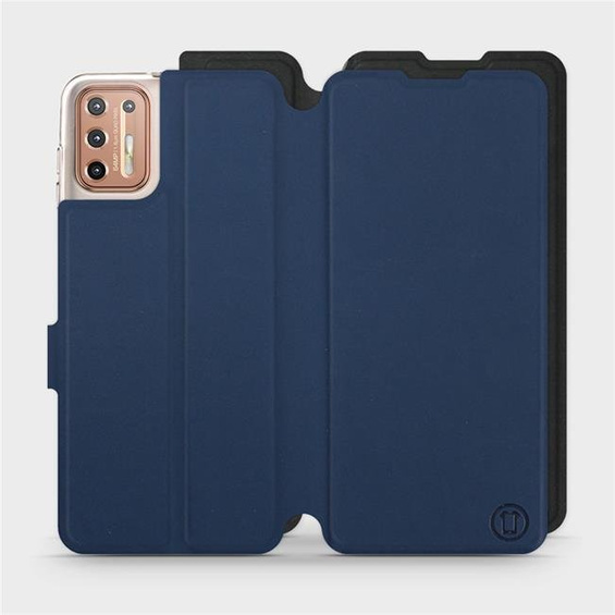 Phone Case Motorola Moto G9 Plus - Design Navy with Black