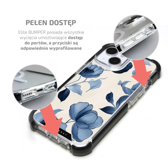 Hülle MagSafe Elite Bumper für Apple iPhone 15 Pro - Farbe DP73D