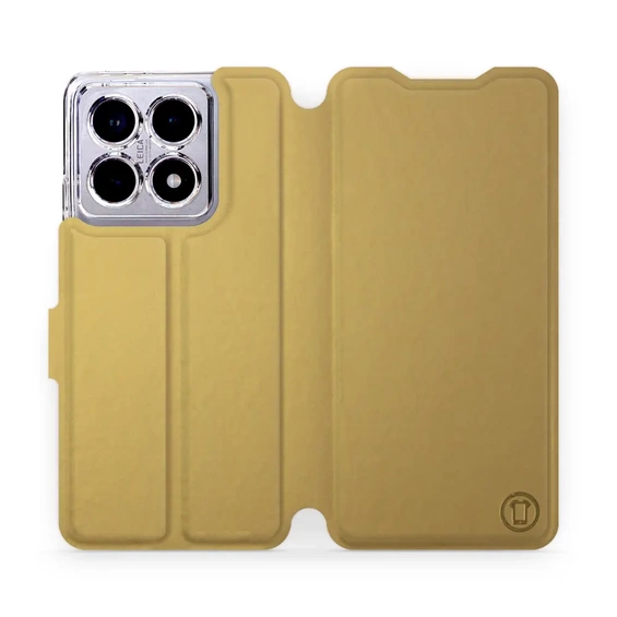 Etui do Xiaomi 14T - wzór Gold&Orange