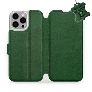 Hülle für Apple iPhone 16 Pro Max - Farbe Green Leather