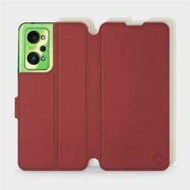 Phone Case Realme GT Neo 2 - Design Dark Red with Platinum