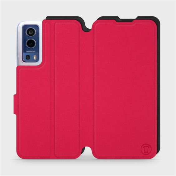 Phone Case Vivo Y72 5G - Design Red with Black