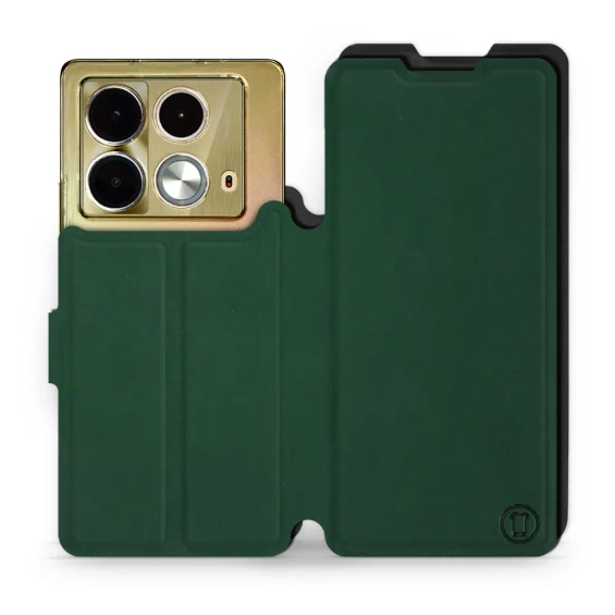 Phone Case Infinix Note 40 - Design Green with Black