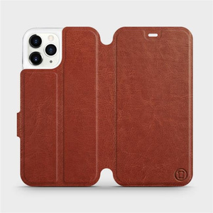 Phone Case Apple iPhone 11 Pro - Design Brown&Orange