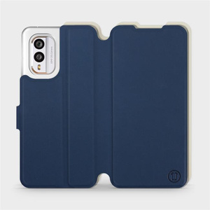 Phone Case Nokia X30 5G - Design Navy with Platinum
