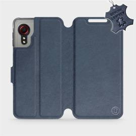 Phone Case Samsung Galaxy Xcover 5 - Design Blue Leather