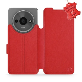 Phone Case Xiaomi Redmi A3 - Design Red Leather