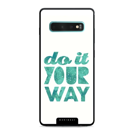 Phone Glossy Case Samsung Galaxy S10 Plus - Design G080G