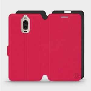Phone Case Huawei Mate 9 Pro - Design Red with Black