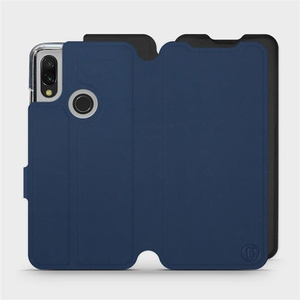 Phone Case Xiaomi Redmi 7 - Design Navy with Black