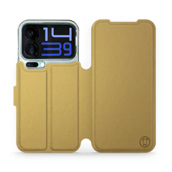 Phone Case Xiaomi 17 Pro Max - Design Gold&Orange